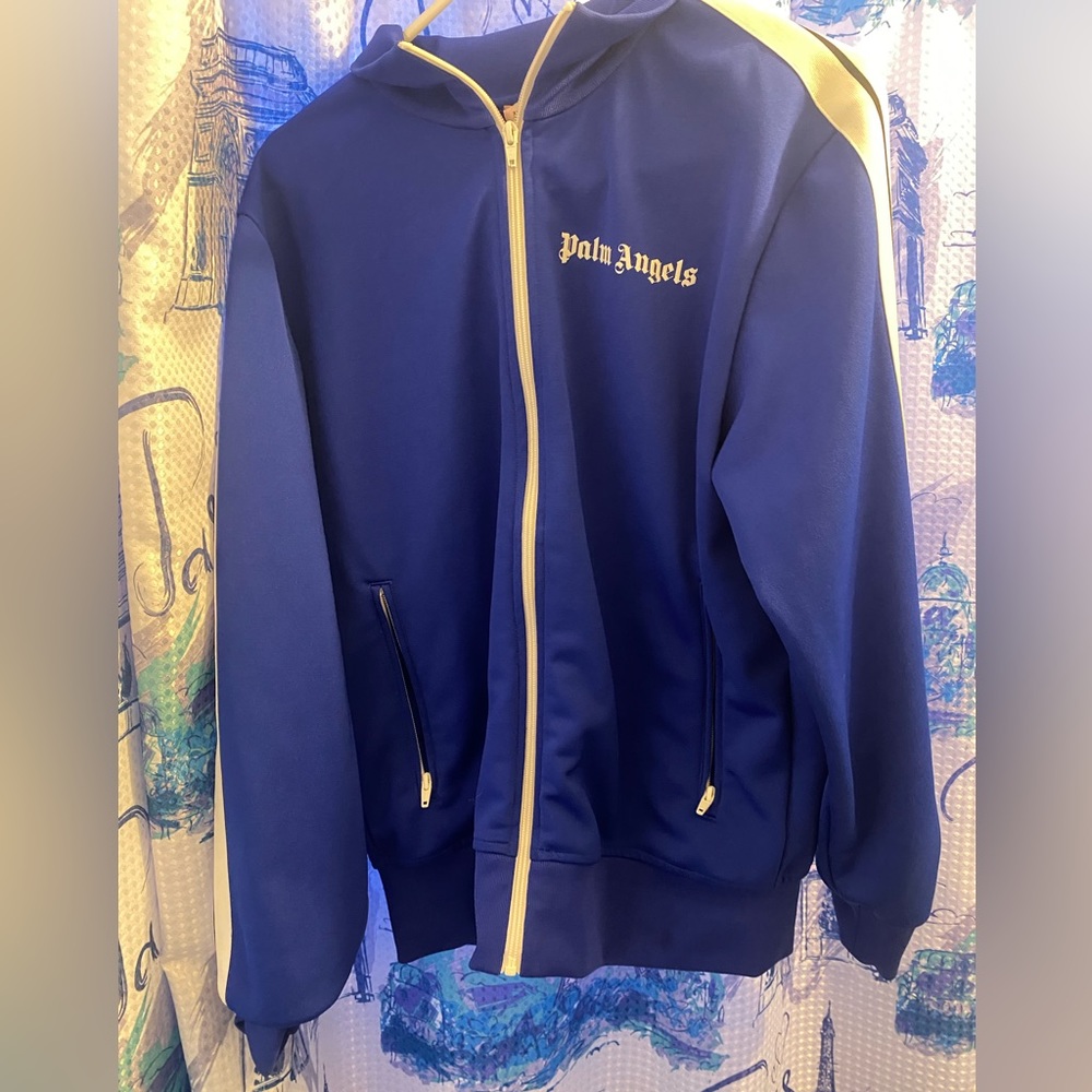 BRAND NEW Palm angels track suit top! Worn only twice!